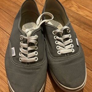 Vans Women's Charcoal Canvas Sneakers
